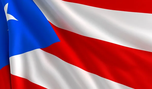 Flagga Puerto Rico — Stockfoto