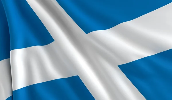 स्कॉटलंडचा ध्वज — स्टॉक फोटो, इमेज