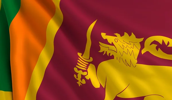 श्रीलंकेचा ध्वज — स्टॉक फोटो, इमेज