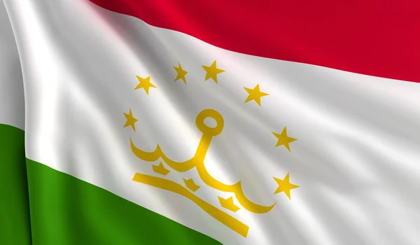 ताजिकिस्तानचा ध्वज — स्टॉक फोटो, इमेज