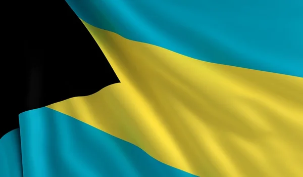 Flagga bahamas — Stockfoto