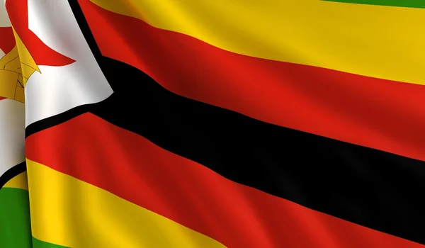 Flag of Zimbabwe — Stock Photo, Image