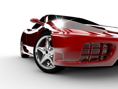 Red car clipart