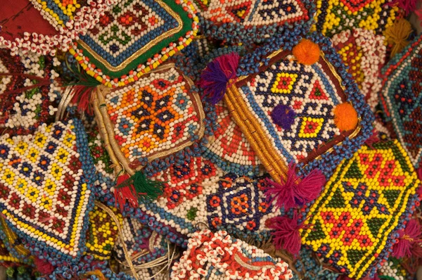 Traditional turkish handmade items, Istanbul bazaar — Stock Photo, Image