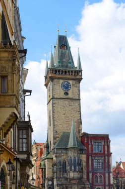 Town Hall tower, Prague clipart