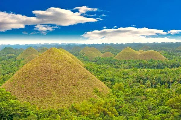 Chocolate Hills, Philippines — Stock Photo, Image