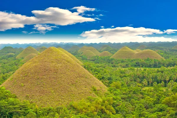 Colinas de chocolate, Filipinas — Foto de Stock