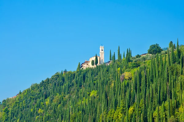 Malerischer Blick auf die toskanische Landschaft — Stockfoto