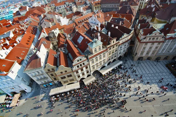 Prag, gamla torget — Stockfoto