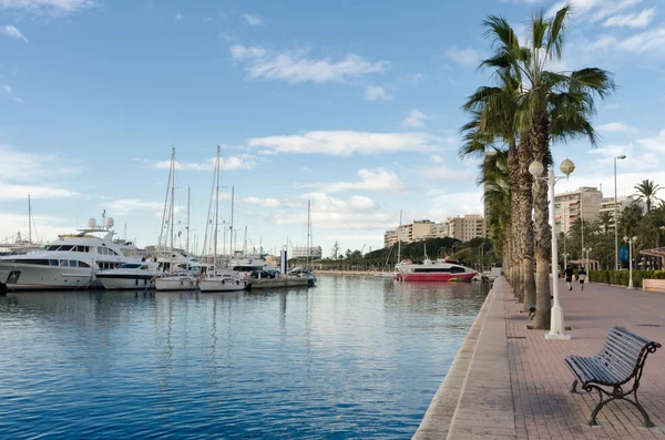 Marina in Alicante — Stock Photo, Image