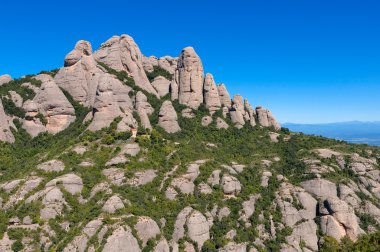 Montserrat dağlar, İspanya