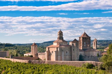 Poblet monastery, Spain clipart