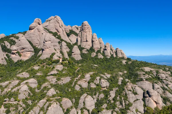 Pohoří Montserrat, Španělsko — Stock fotografie