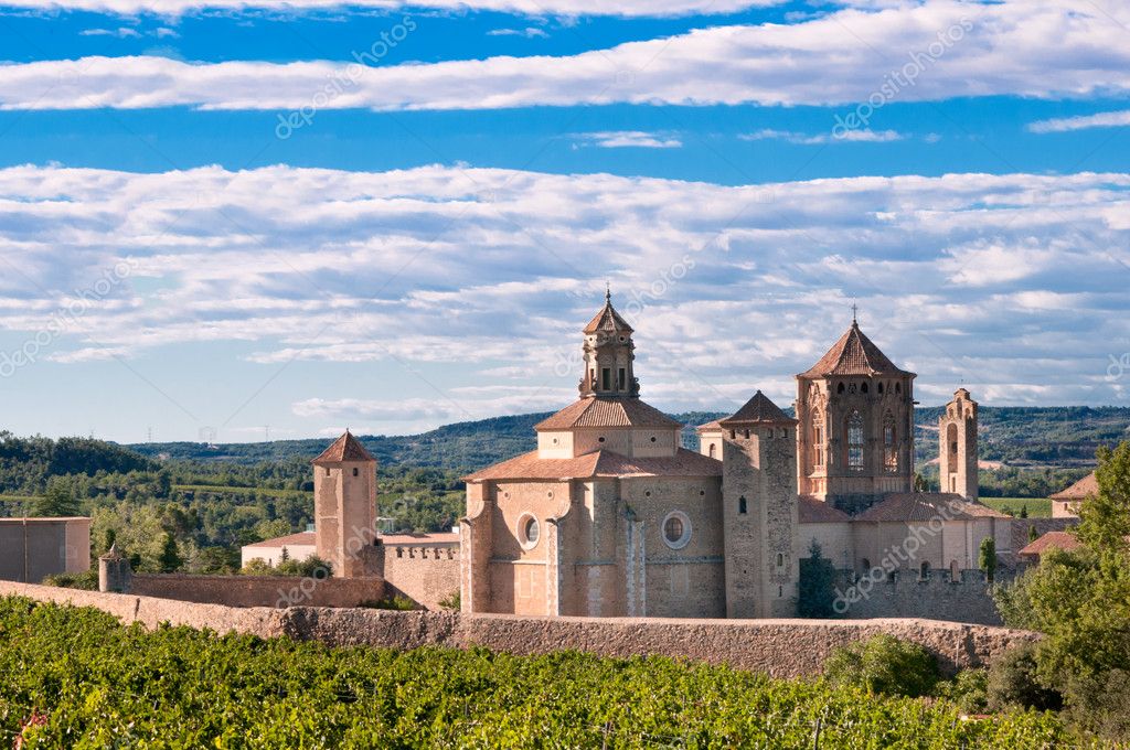 Poblet monastery, Spain — Stock Photo © vitalytitov 8478318