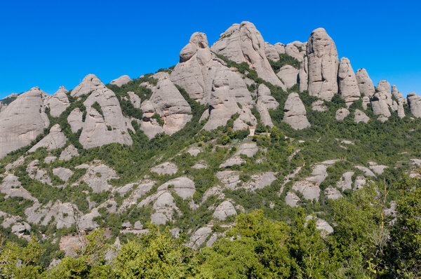 Mountain Montserrat, Spain
