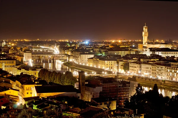 Florence at night — Stock Photo, Image
