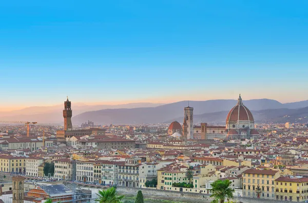 Florenz city view, italien — Stockfoto