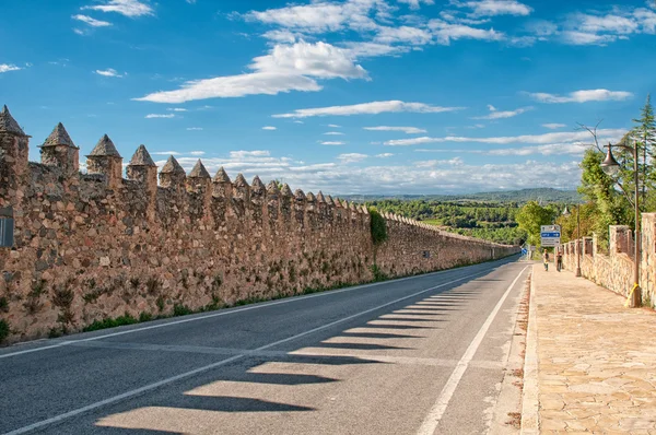 Средневековая дорога — стоковое фото