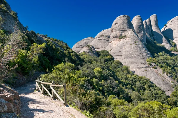Montserrat berg, Katalonien, Spanien — Stockfoto