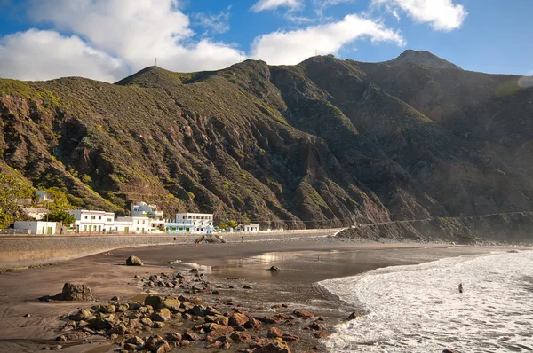 stock image Rocky beach, Tenerife island, Spain