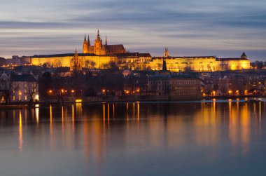 Prague Castle panorama clipart