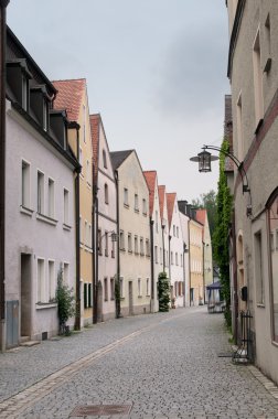 Bavarian houses clipart