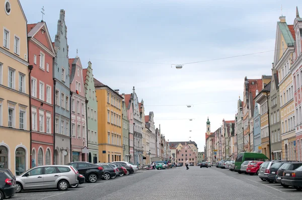Dlážděné ulice Bavorská — Stock fotografie