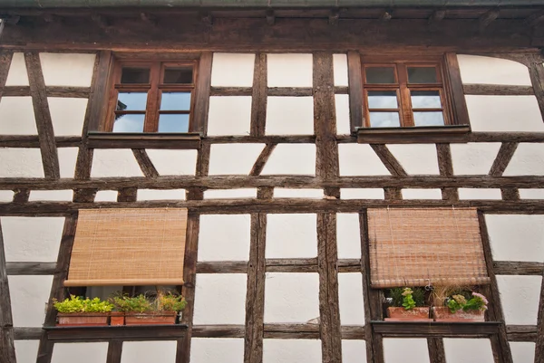 Half-timbered house close-up — Stock Photo, Image
