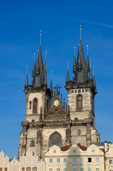 Igreja de Nossa Senhora antes de Tyn, Praga, República Checa — Fotografia de Stock