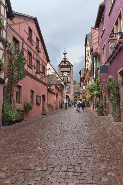 Alsace sokakta — Stok fotoğraf