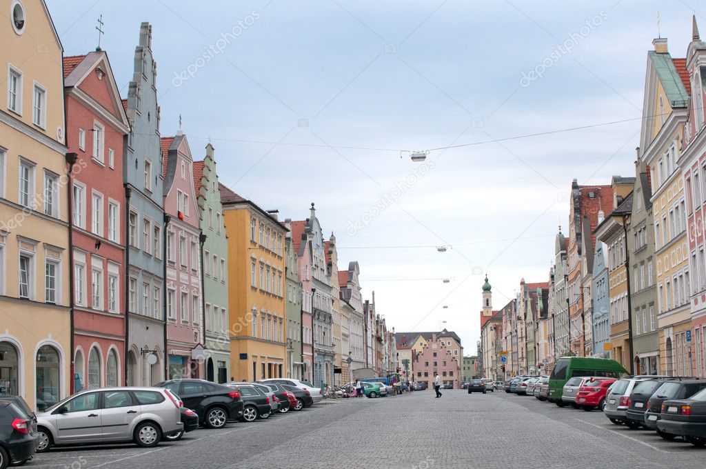 Paved bavarian Street