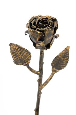 Metal rose clipart