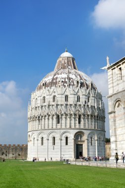 Baptistry of St. John, Pisa, Italy, clipart