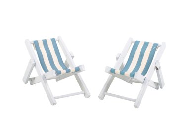 Beach chairs clipart