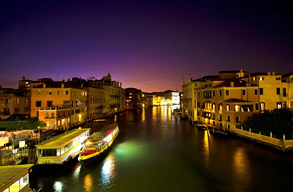 Veneza à noite, Veneza — Fotografia de Stock