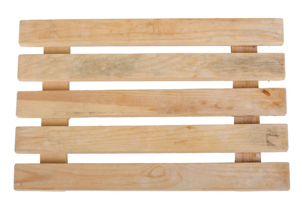 Nova palete de madeira — Fotografia de Stock