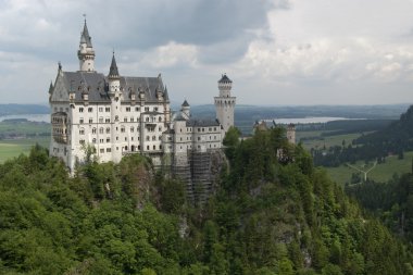 ünlü neuschwanstein Şatosu, Almanya