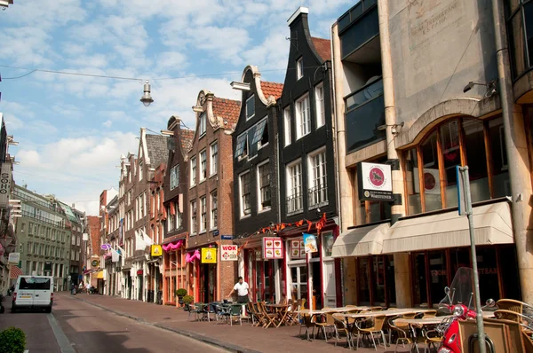 stock image Small cafe at Amsterdam street