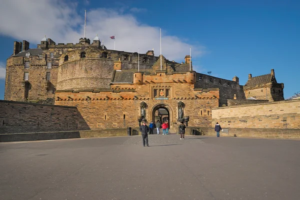 Ingresso del Castello di Edimburgo — Foto Stock