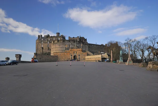 Единбурзький замок в'їзні ворота — стокове фото
