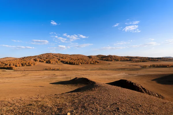 Herfst prairie landschap — Stockfoto