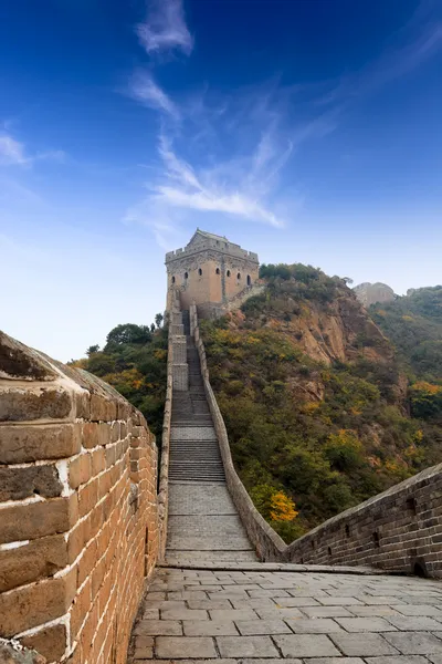 Ο μεγάλος τοίχος της Κίνας — Φωτογραφία Αρχείου