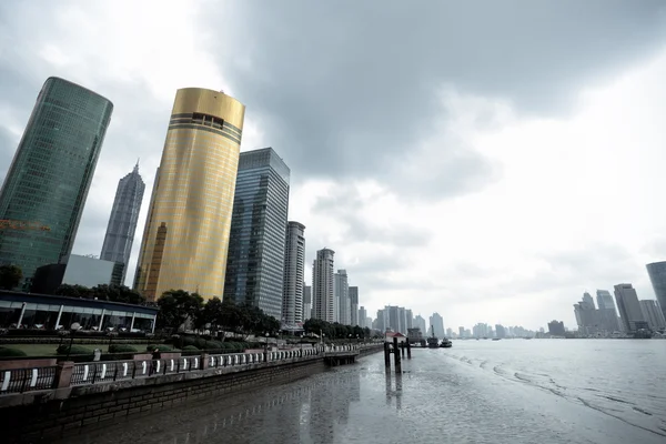 stock image Modern city in shanghai
