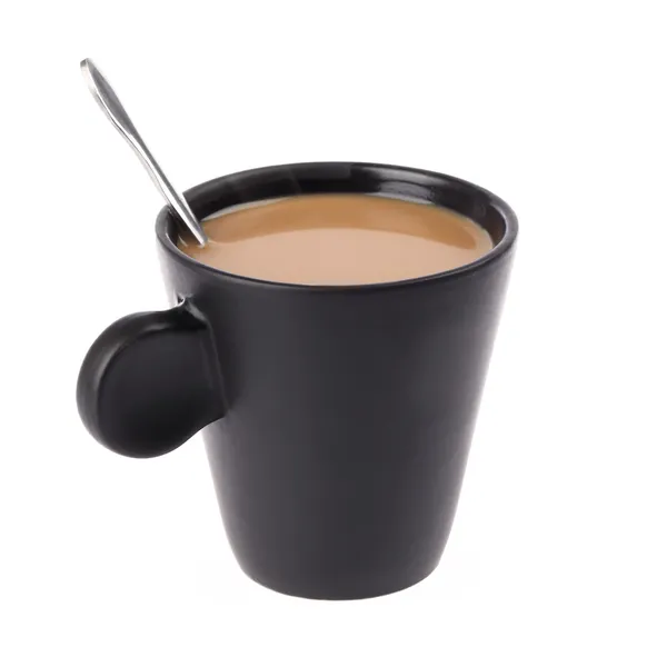 Чашка чорної кави — стокове фото