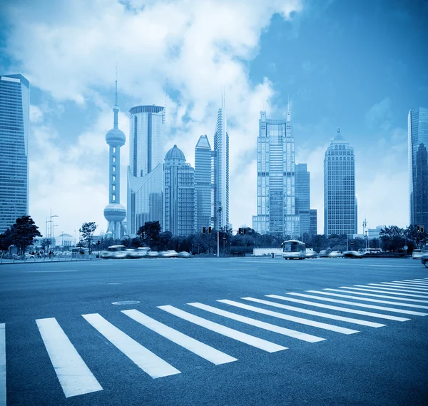Århundrets avenue i Shanghai – stockfoto