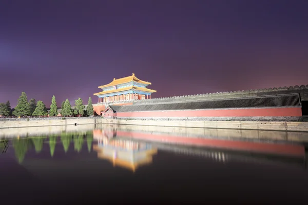 The forbidden city at night — Stock Photo, Image