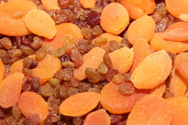 Russin och torkade aprikoser — Stockfoto