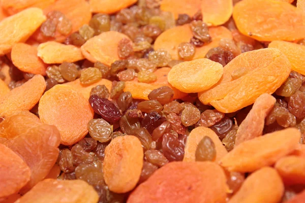 Russin och torkade aprikoser — Stockfoto