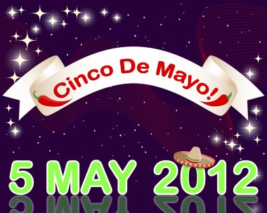 Cinco de Mayo background. clipart