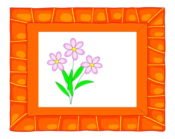 Colorful frame. — Stock Vector